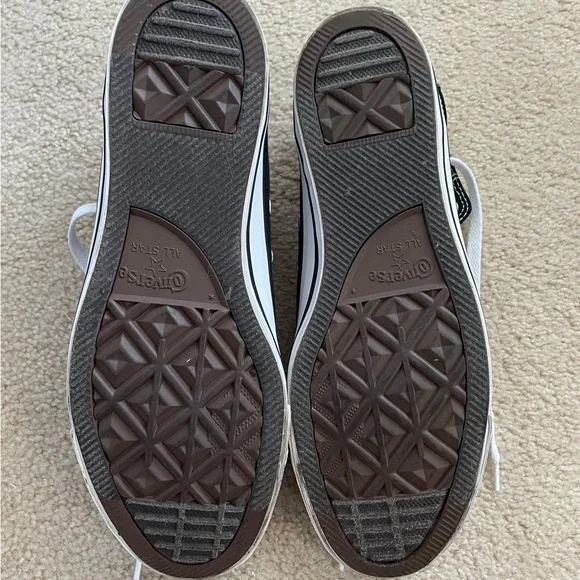 Chuck Taylor All Star Canvas Black Uni-Sex High Top Shoe Converse Women’s 11 - Picture 6 of 8